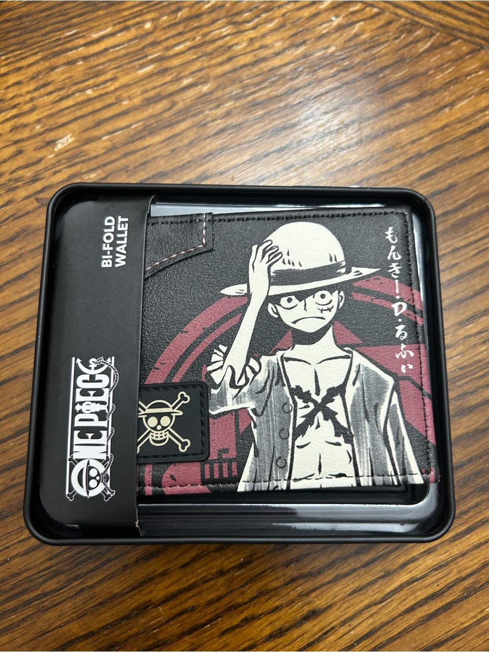 Limited Edition Onepiece Luffy men’s Bi-Fold Wallet